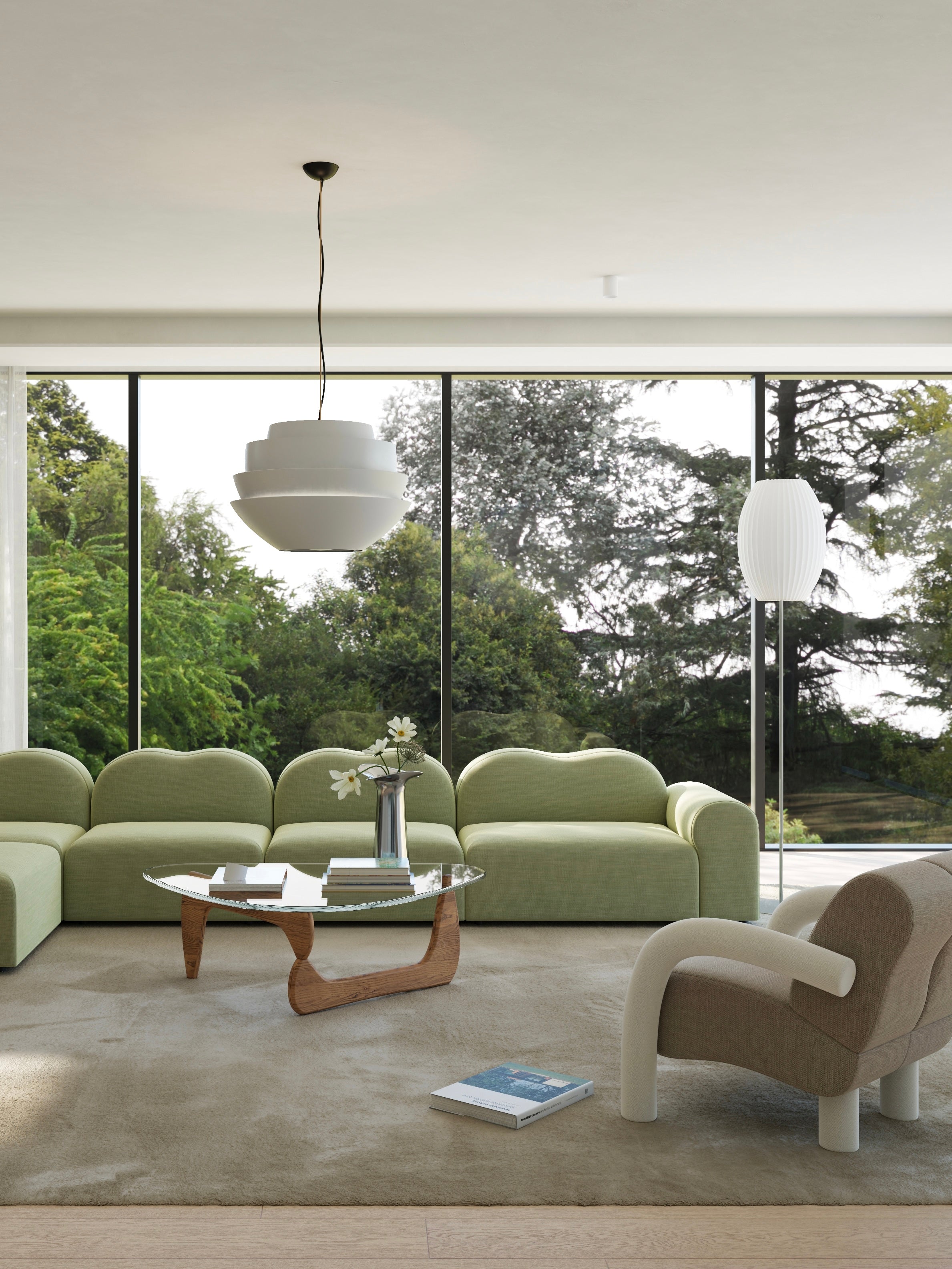 Form Modular Sofa with Roo Lounge Chair