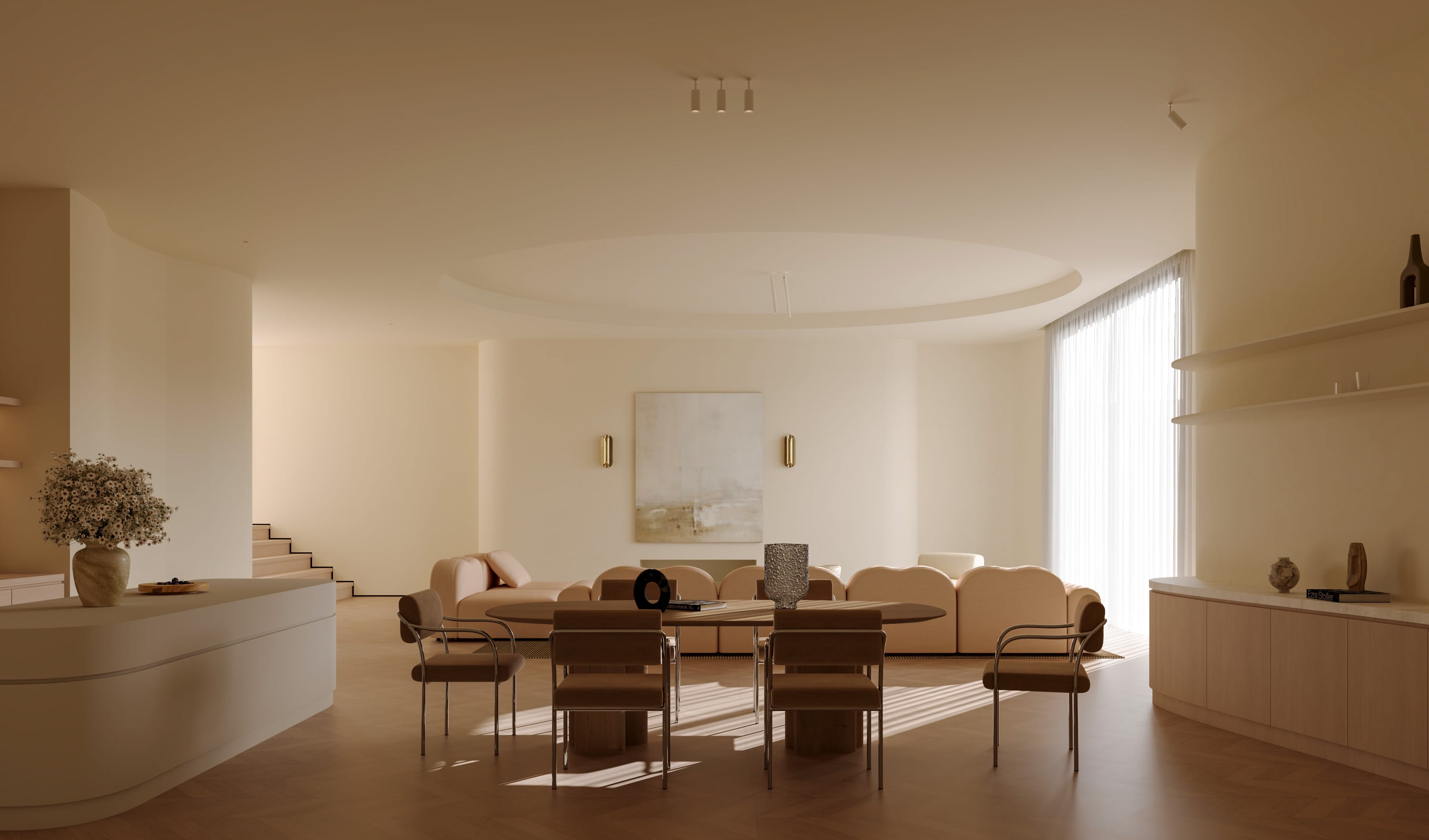 Modern living room with a table and chairsslider_item_RKJ6Mt